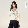 西遇假两件套头毛衣女2026年春季新款韩系慵懒高级感百搭针织衫SS060053 商品缩略图0
