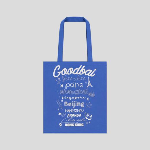 GOODBAI 新款城市系列时尚撞色印花通勤外出休闲帆布包 商品图3