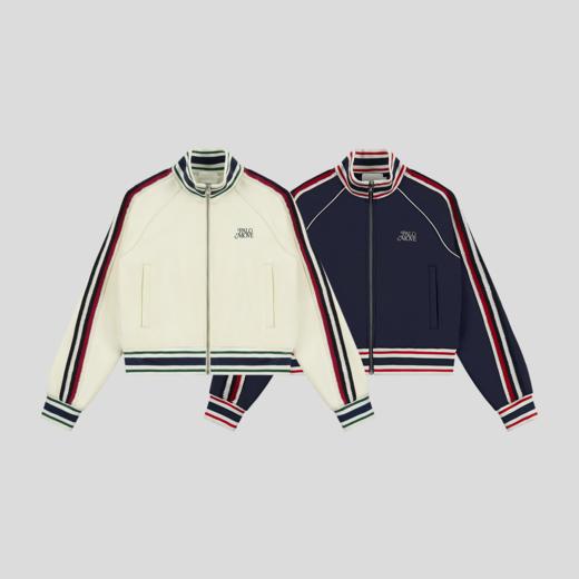 GOODBAI PALOMOVE 春夏新款撞色立领拉链宽松夹克外套女 商品图1