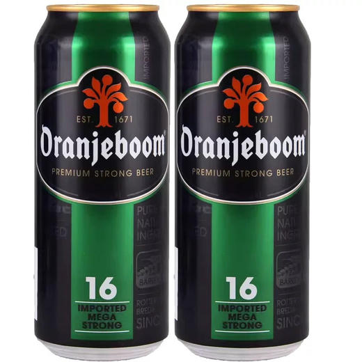 进口橙色炸弹16度强劲高度啤酒罐装 商品图0