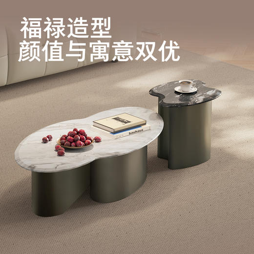 顾家家居整装 意式轻奢 茶几角几PT2166TD/TB 商品图3
