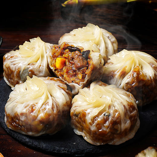 【99元任选6件】 珍馐集猪肉香菇三丁纸皮烧麦240g*1 商品图0