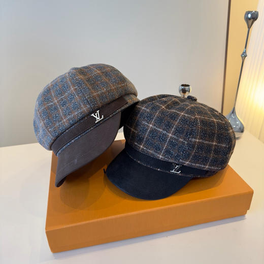 秋冬特惠💰170 LV路易斯新款鸭舌军帽，高级定制，头围57cm 商品图8