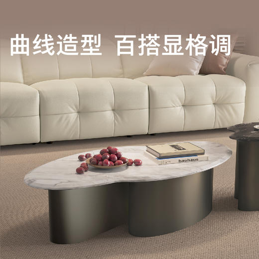 顾家家居整装 意式轻奢 茶几角几PT2166TD/TB 商品图2