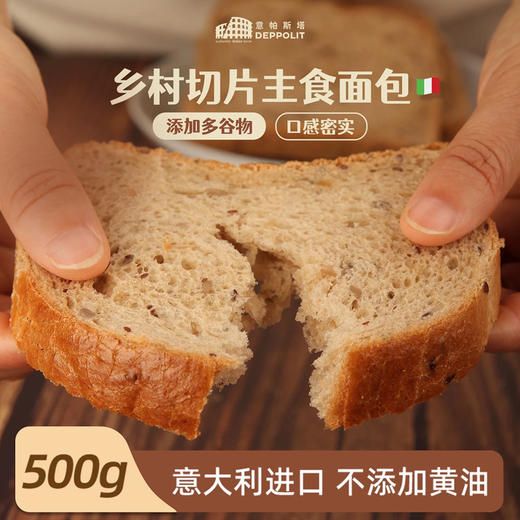 意大利使馆力荐健康无科技全麦软面包 全家安心营养美味！ 商品图1