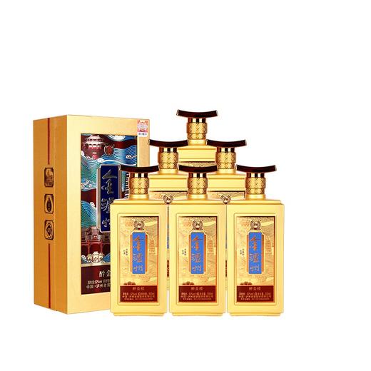 【酒厂直营】 52度金泸州醉金楼500ml*6  浓香型白酒  泸州老窖官方旗舰店 商品图0