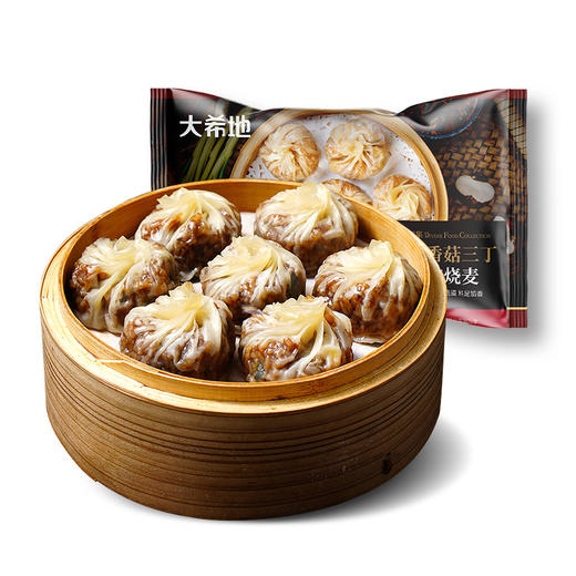 【99元任选6件】 珍馐集猪肉香菇三丁纸皮烧麦240g*1 商品图5