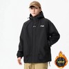F010403限定防水夹棉加厚连帽拼接夹克棉服 商品缩略图0