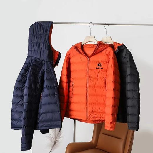 F010431冬季新款连帽排骨型保暖羽绒服夹克 商品图1