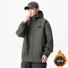 F010403限定防水夹棉加厚连帽拼接夹克棉服 商品缩略图6