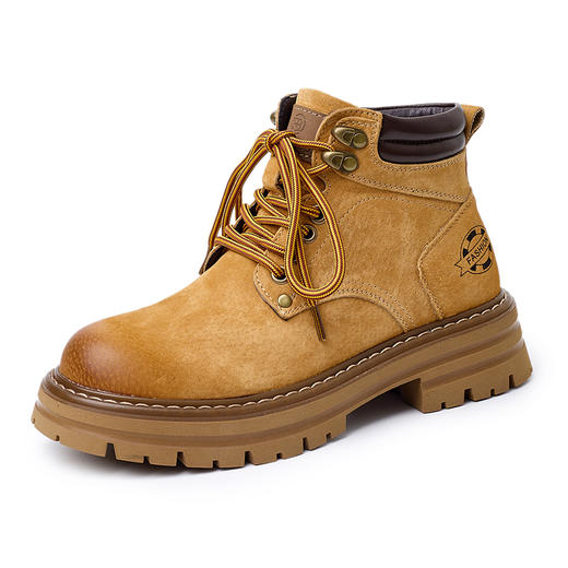 【BYOUNGER大黄靴】 挺括鞋楦 防撞鞋头 耐磨耐脏 脚感舒适 商品图4