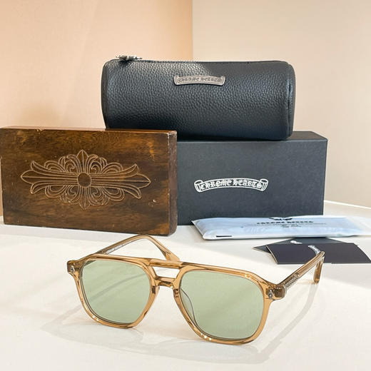 秋冬特惠💰390 克罗心眼镜 太阳镜 MODEL: ZIPHER SIZE: 55口19-148 配送镜布～～ 商品图5