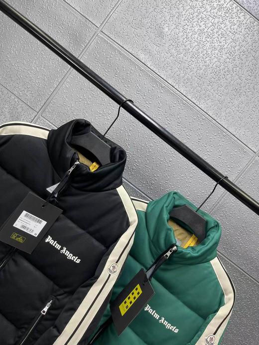 F010413联名徽标彩条刺绣logo羽绒服外套 商品图6