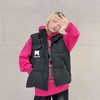 NC立领字母大口袋羽绒马甲501001 冬季 003824268887 商品缩略图0