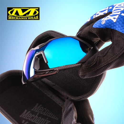 【整副眼镜重量仅38g 防雾镜片】美国mechanix超级技师防冲击防雾户外骑行战术防护护目眼墨镜VES（js）ds 商品图3