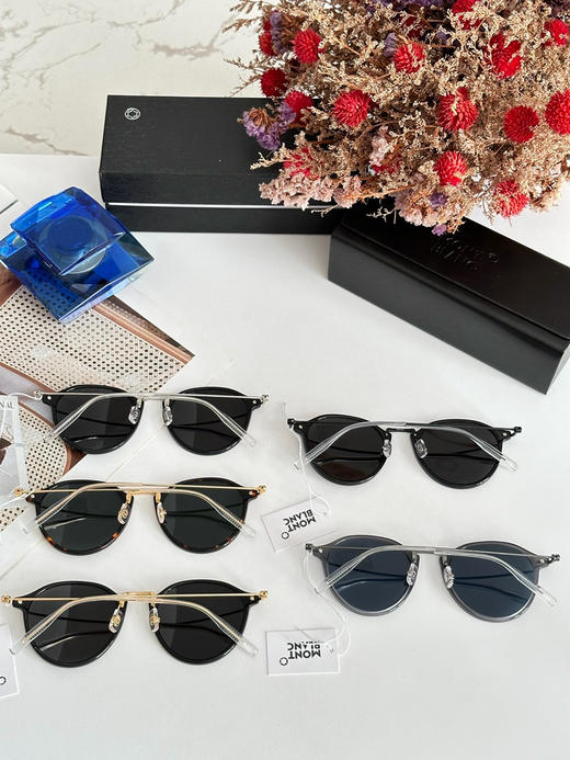 秋冬特惠💰270 万宝龙眼镜 太阳镜 MONTBLA*NC 高品质太阳镜 Model：MBMB0294S 官网同步高端货 尺寸:50口23-145 商品图1