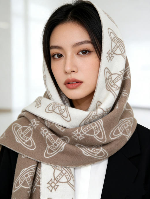 秋冬特惠💰250 “西太后围巾 Vivienne Westwood”的土星 商品图1