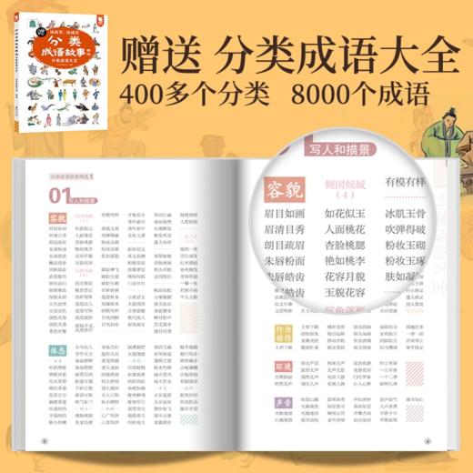 《分类成语故事》全5册   5-17岁  160个成语故事  覆盖多个领域 积累作文素材 商品图1