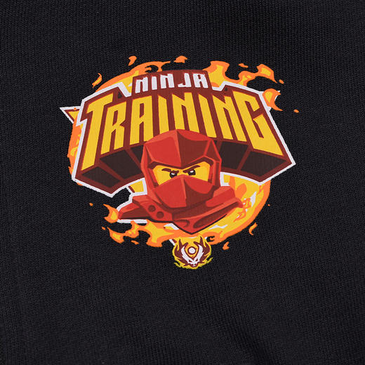 棉果果× LEGO男童春秋外套纯棉大线圈针织连帽外套L112100226174 商品图2