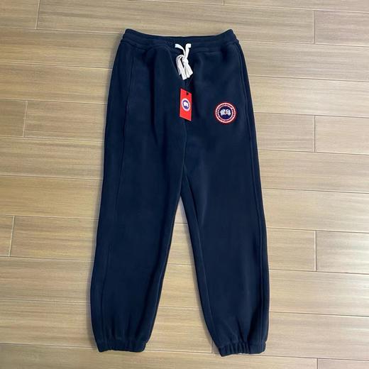 F010418奥粒绒刺绣卫裤锁腿卫裤休闲长裤 商品图1