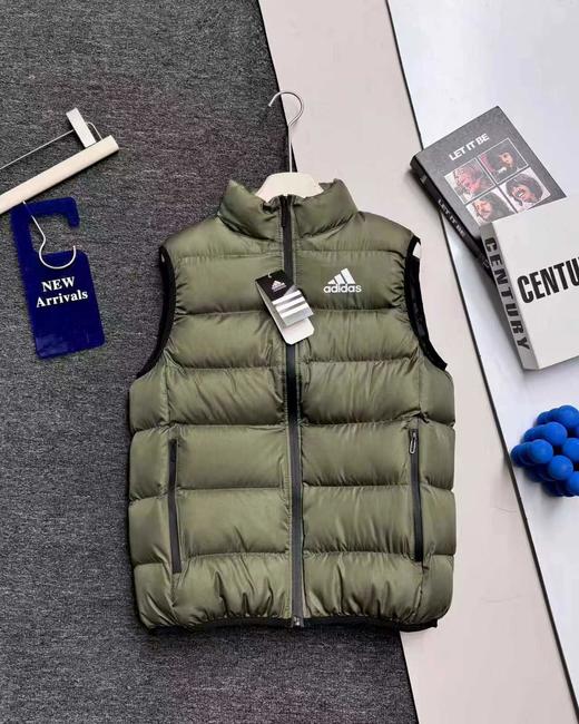 F010415秋冬新品叠穿排骨羽绒棉马甲无袖外套 商品图4