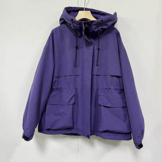 NC连帽抽绳大方形口袋长袖羽绒外套501001 冬季 025014268887 商品图5