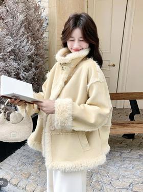 韩系千金气质毛毛外套-纪念日百货门店同款167596811