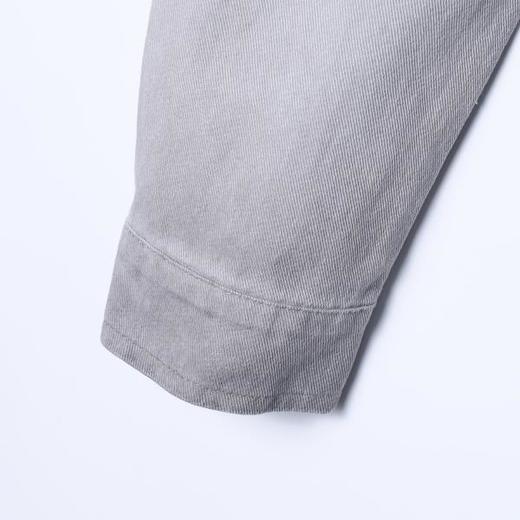 F7122SDSA秋冬新款痞帅男装简约做旧磨破斜拉链设计翻领夹克外套百搭 商品图4