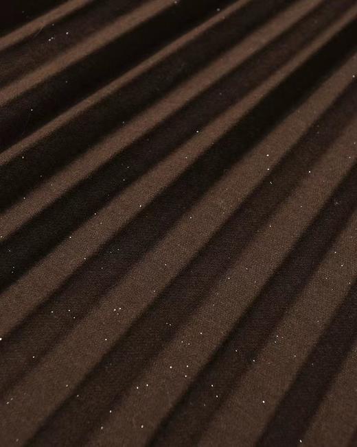 F010406冬季星闪亮片羊毛百褶裙大摆A字半身裙 商品图13