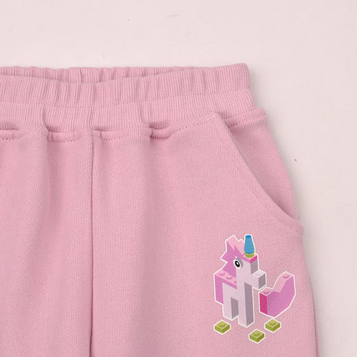 棉果果× LEGO女童春秋长裤纯棉大线圈针织长裤L122200226183 商品图2