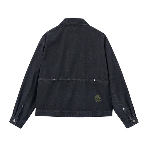 ONIARAI/鬼洗26春季新品青松仿手绣落肩牛仔休闲外套男式 B340251 商品图4