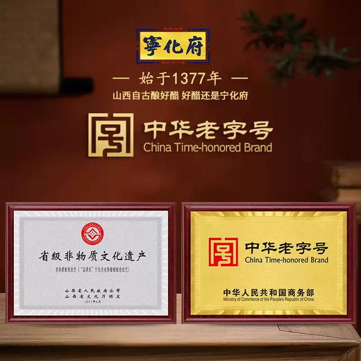 【宁化府益源庆 山西老陈醋】中华老字号 味道香 不冲鼻 拌啥都好吃 商品图1
