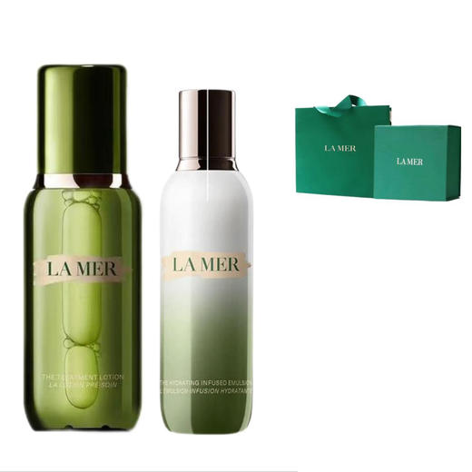 海蓝之谜精萃水150ml+海蓝之谜精萃乳125ml(送礼盒礼袋) 商品图0