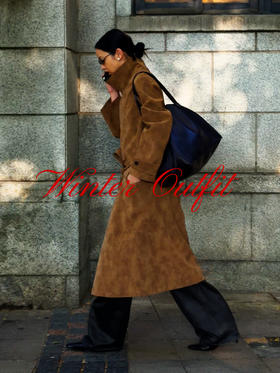 WinterOutfit*冬天的第一件风衣～