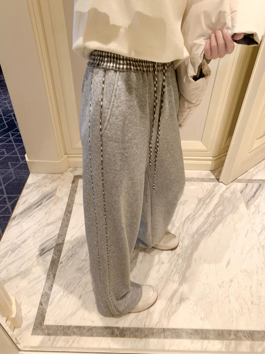 <曾小咸推荐>现货秒杀 ！微信超特价！韩系抽绳直筒休闲裤 日常179.99 立减90 秒杀89.99！！ 商品图9