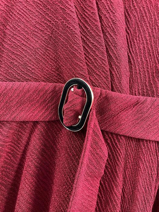 「断码清仓」性感收腰春秋冬绑带弹力醋酸针织连衣裙 L码  ZFYY285 商品图2