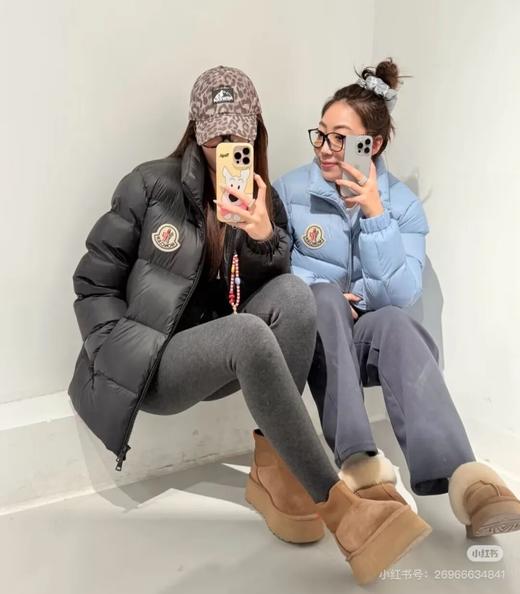 M*cl蒙家立领羽绒服面包服 90白鹅绒 商品图3