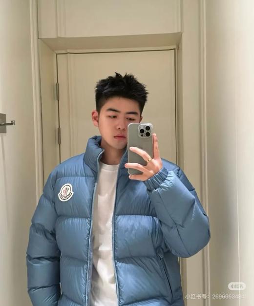 M*cl蒙家立领羽绒服面包服 90白鹅绒 商品图1