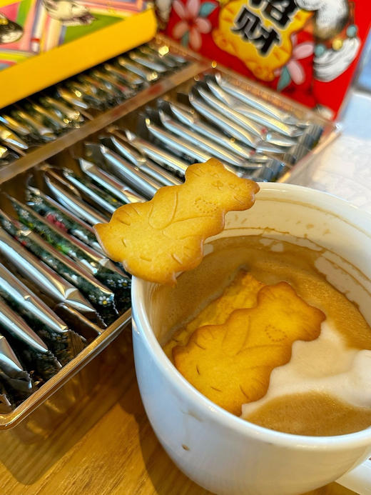 奥力给Aoligei大黄油猫酪饼干猫招天下财礼盒468g黄油芝士黄油咖啡味  商品图9