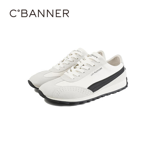 千百度2026春季男鞋高级感拉满营造复古氛围感阿甘鞋A26168781 商品图5