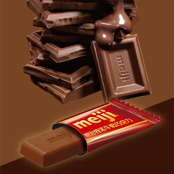 明治meiji 特浓牛奶巧克力 75g 休闲零食 生日礼物 送女友儿童 伴手礼 /休闲食品 /巧克力 /黑巧克力 商品图0