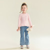 笛莎Deesha 童装女童T恤2026春新款甜美风拱桥亮片刺绣棉氨长袖T恤 商品缩略图2