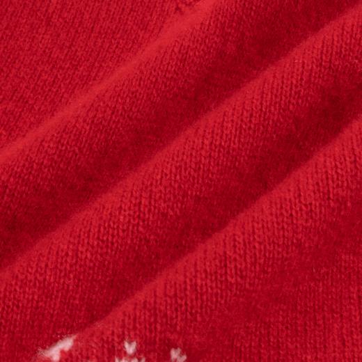 5天内发货 100%羊毛 骏雅提花V领马甲 A-5749 商品图6