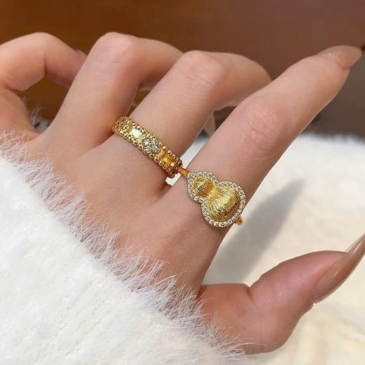 一店k （年度随便买 不心疼系列上新！）被追问800次的沙金首饰！不是黄金买不起，而是沙金更有性价比！永远为金灿灿的饰品心动！小预算拿捏千金感！金店在售同款 沙金系列手镯项链饰品 商品图3