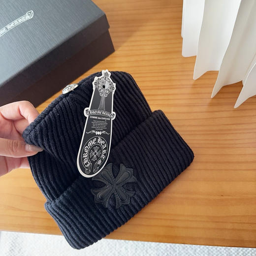 秋冬特惠💰150 克罗心秋冬款羊毛针织毛线帽 商品图4