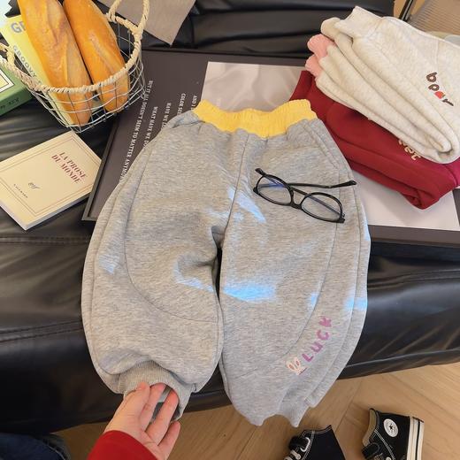 🐴马年2026🧨新款运动束脚加厚刺绣洋气卡通休闲舒适卫裤聚 商品图9