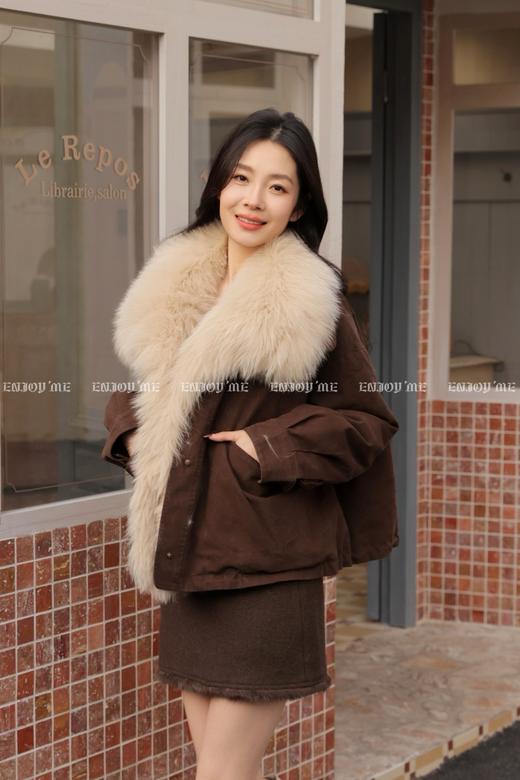 【门店同款】ENJOY冬季“游牧漫寻”冬日热可可派克服 168897771 商品图6