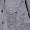 26CS03SDSA男士秋冬新款痞帅男装韩版扎染菱形设计长袖衬衫百搭时尚衬衣 商品缩略图3