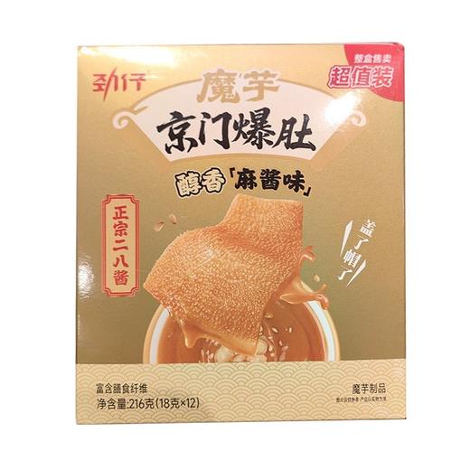 劲仔 醇香麻酱味京门爆肚魔芋制品 216g/盒 商品图0