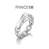 Fanci范琦 马首系列逐风戒指男士925银闭口戒指新年送男友生日礼物 商品缩略图0